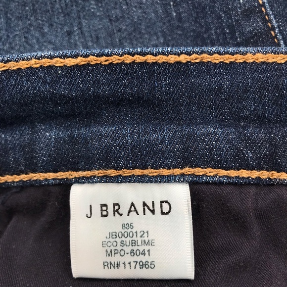 J Brand High-Rise Skinny 93% Cotton Women’s Jeans - 27 Regular - Picture 9 of 16